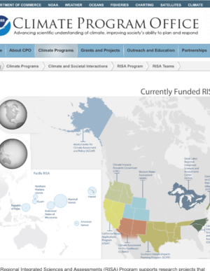 NOAA Regional Integrated Sciences and Assessments (RISA) Program