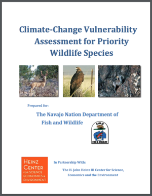 Navajo Nation Climate Change Vulnerability Assessment for Priority Wildlife Species