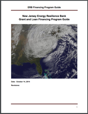 New Jersey Energy Resilience Bank Grant and Loan Financing Program Guide