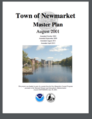 Town of Newmarket, New Hampshire Master Plan