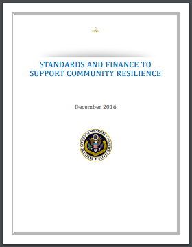 OMB Standards and Finance to Support Community Resilience
