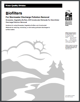 Oregon Guidance on Biofilters for Storm Water Discharge Pollution Removal