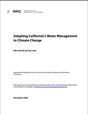 Adapting California's Water Management to Climate Change