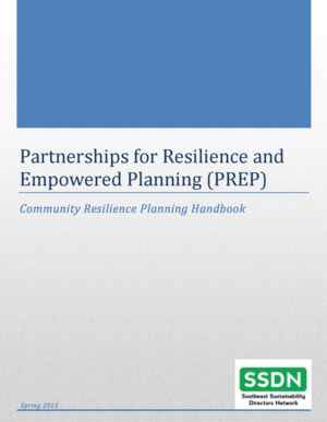 Partnerships for Resilience and Empowered Planning (PREP): Community Resilience Planning Handbook