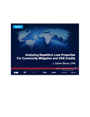 Prince George's County, Maryland Repetitive Loss Area Analysis Report
