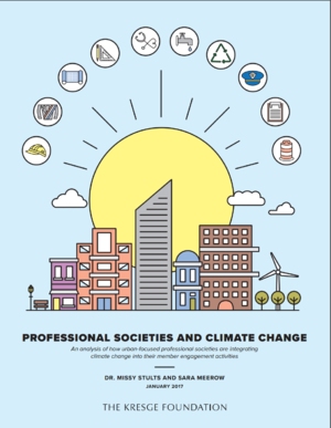 Professional Societies and Climate Change