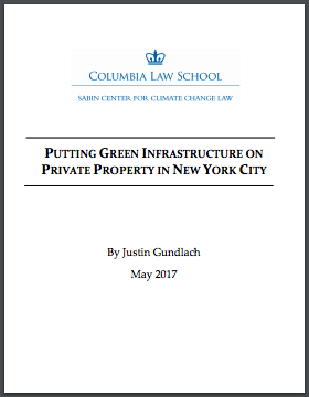 Putting Green Infrastructure on Private Property in New York City