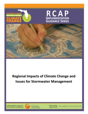 Regional Impacts of Climate Change and Issues for Stormwater Management