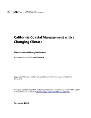 California Coastal Management with a Changing Climate