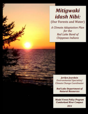 Mitigwaki idash Nibi (Our Forests and Water): A Climate Adaptation Plan for the Red Lake Band of Chippewa Indians