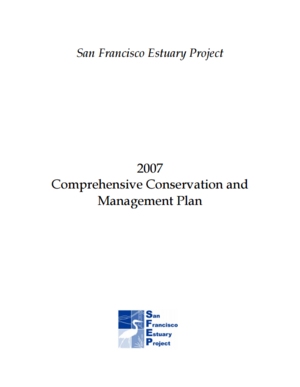 San Francisco Estuary Partnership's Comprehensive Conservation and Management Plan