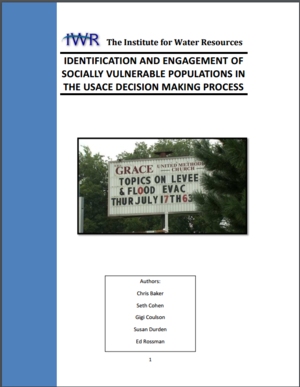 Identification and Engagement of Socially Vulnerable Populations in the USACE Decision Making Process