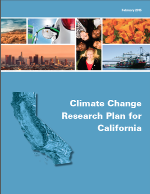 Climate Change Research Plan for California