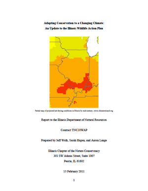 Adapting Conservation to a Changing Climate: An Update to the Illinois Wildlife Action Plan