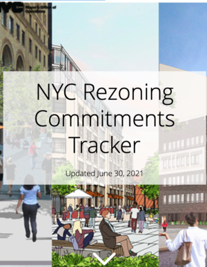 City of New York, New York: New York City (NYC) Rezoning Commitments Tracker