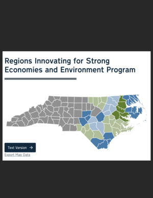 State of North Carolina: North Carolina Regions Innovating for Strong Economies and Environment (RISE)