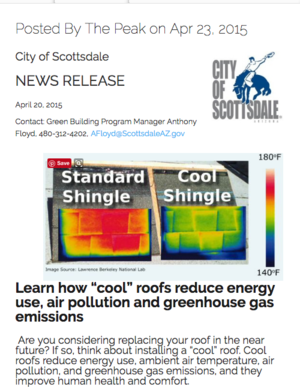 Case Study: Scottsdale, Arizona&rsquo;s Cool Roofs Workshop