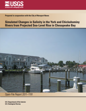 Simulated Changes in Salinity in the York and Chickahominy Rivers from Projected Sea-Level Rise in Chesapeake Bay
