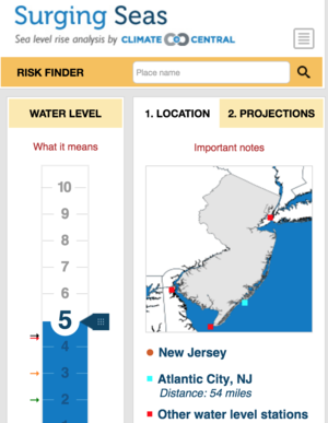 Surging Seas Risk Finder