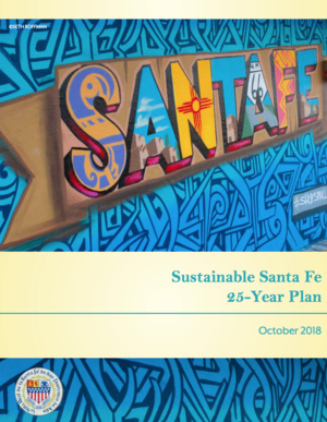 Sustainable Santa Fe, New Mexico 25-Year Plan
