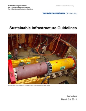 The Port Authority of New York and New Jersey (PANYNJ) Sustainable Infrastructure Guidelines, Appendix 2: Climate Change Projections
