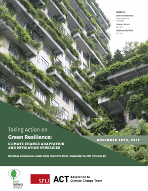 Taking Action on Green Resilience: Climate Change Adaptation and Mitigation Synergies