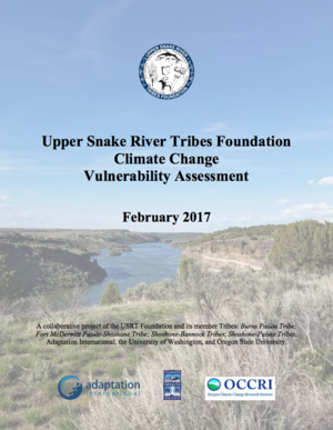 Climate Change Vulnerability Assessment for the Upper Snake River Watershed Tribes
