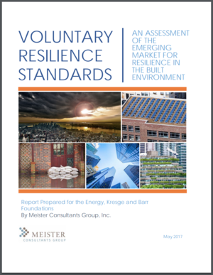 Voluntary Resilience Standards: An Assessment of the Emerging Market for Resilience in the Built Environment