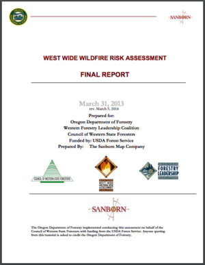West Wide Wildfire Risk Assessment