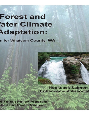 Forest and Water Climate Adaptation: A Plan for Whatcom County, Washington