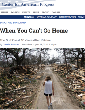 When You Can&rsquo;t Go Home - the Gulf Coast 10 Years After Katrina