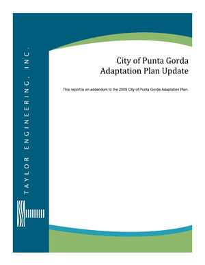 City of Punta Gorda Adaptation Plan Update