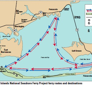NPS Gulf Islands National Seashore - Fort Pickens Ferry System