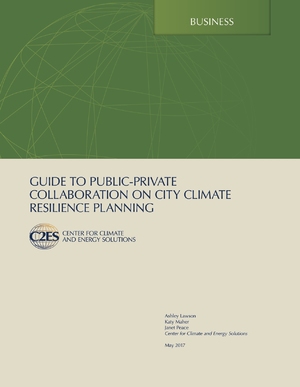 Guide to Public-Private Collaboration on City Climate Resilience Planning
