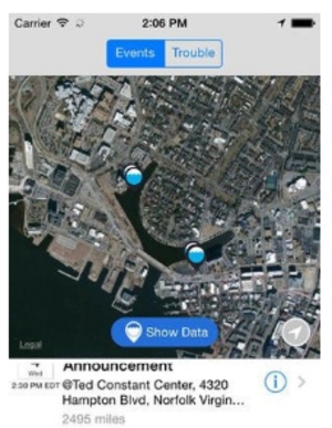 Sea Level Rise Phone App