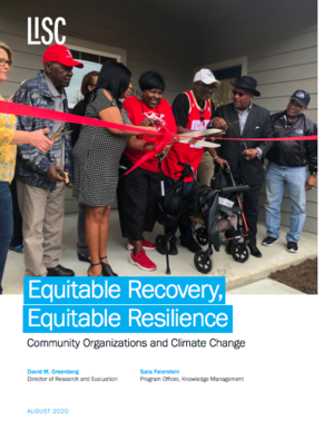 Equitable Recovery, Equitable Resilience