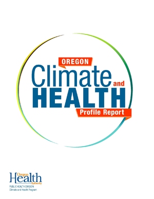 Oregon Climate and Health Profile Report