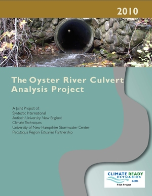 oyster river hampshire culvert analysis project resource go