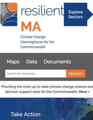resilient MA: Climate Change Clearinghouse for the Commonwealth of Massachusetts