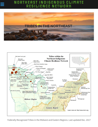 Northeast Indigenous Climate Resilience Network